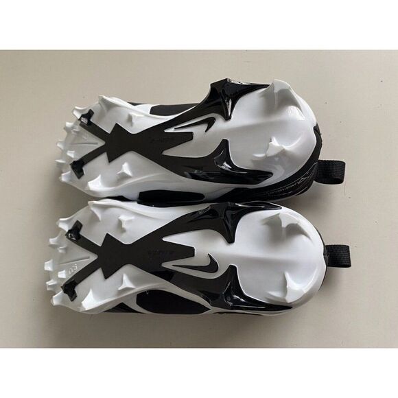 Nike Alpha Menace Pro 3 Mid Football Cleats Men's Black Size 10 CT6649-001 - Picture 5 of 9